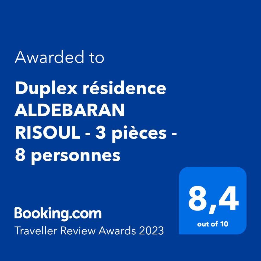 Duplex Residence Aldebaran Risoul - 3 Pieces - 8 Personnes エクステリア 写真
